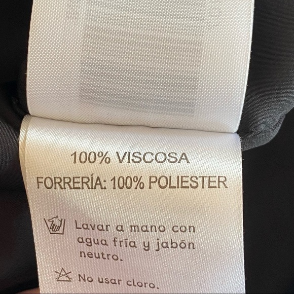 PAULA CAHEN D’ANVERS RED DRESS LEMONS FLORAL RUFFLES LINED SIZE 2 - Picture 8 of 9